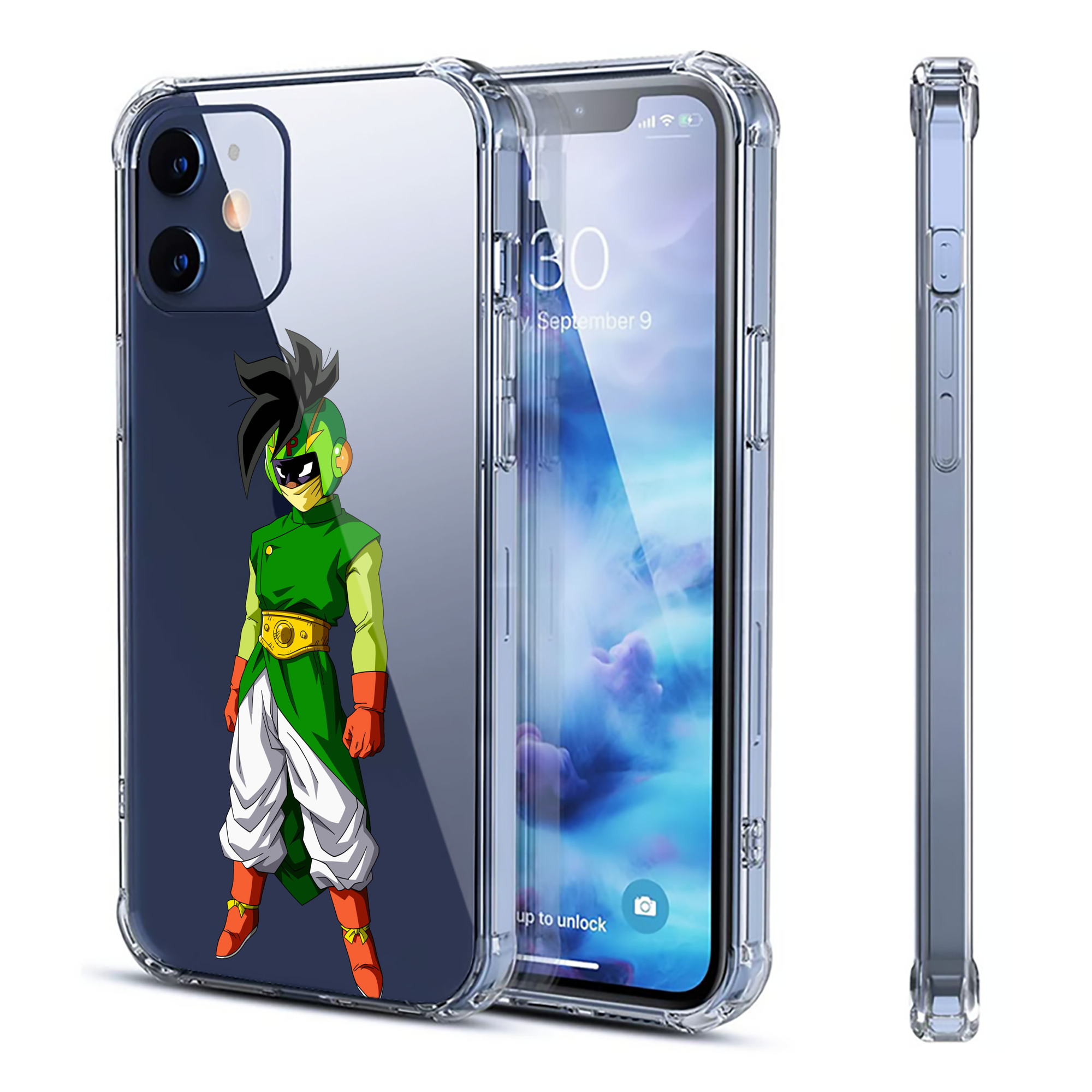 （画像用） ドラゴンボール DRAGON BALL 【iPhone 12シリーズ対応】透明スマホケース（クリアソフトケース）